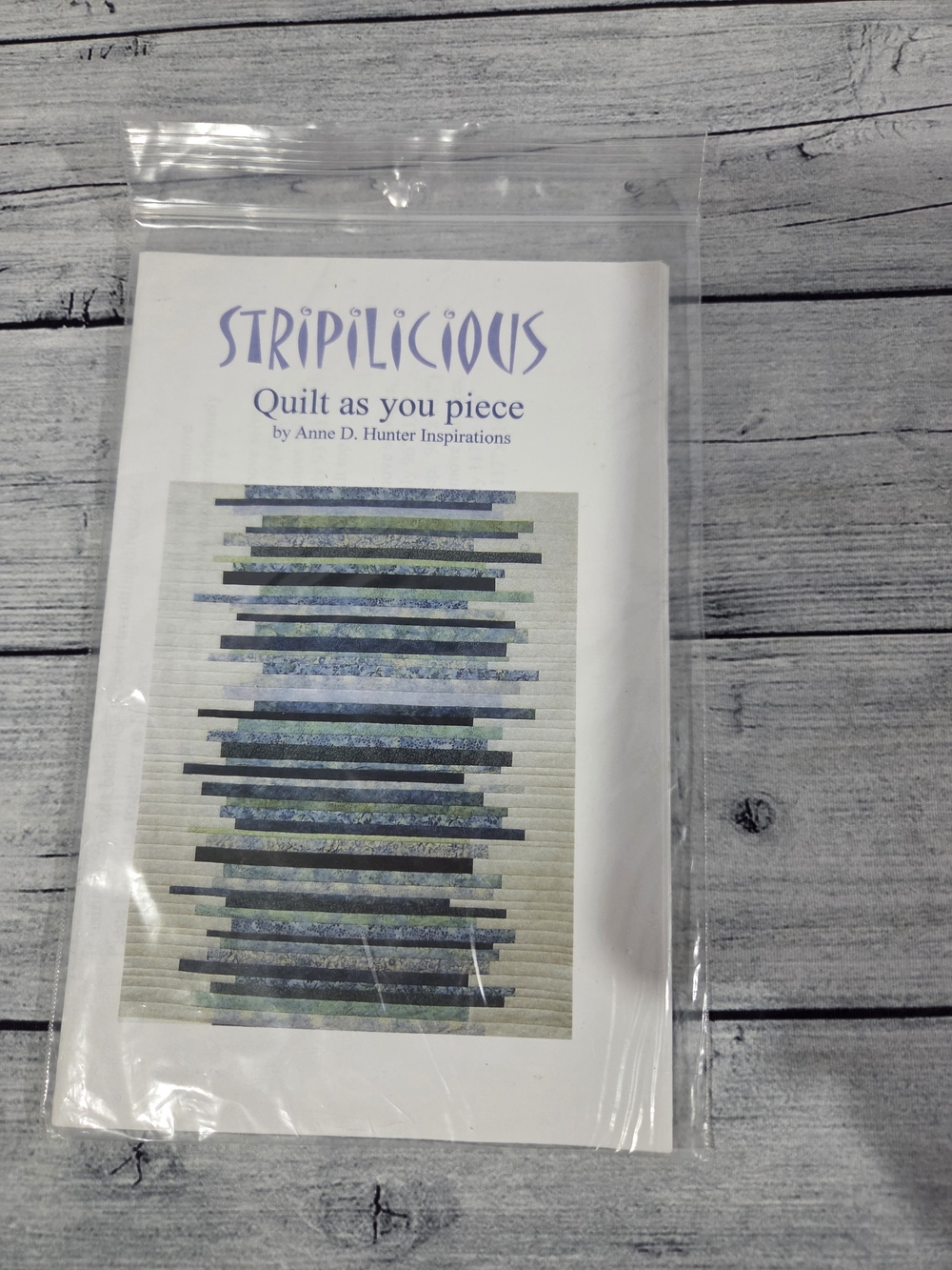 Quilt As you Piece Quilting Pattern Stripilocious